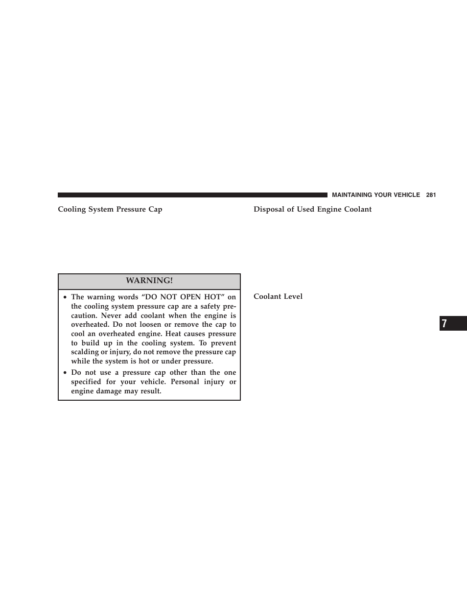 Dodge 2006 LX Magnum SRT8 User Manual | Page 281 / 344