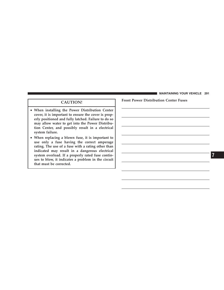 Dodge 2006 LX Magnum SRT8 User Manual | Page 291 / 344