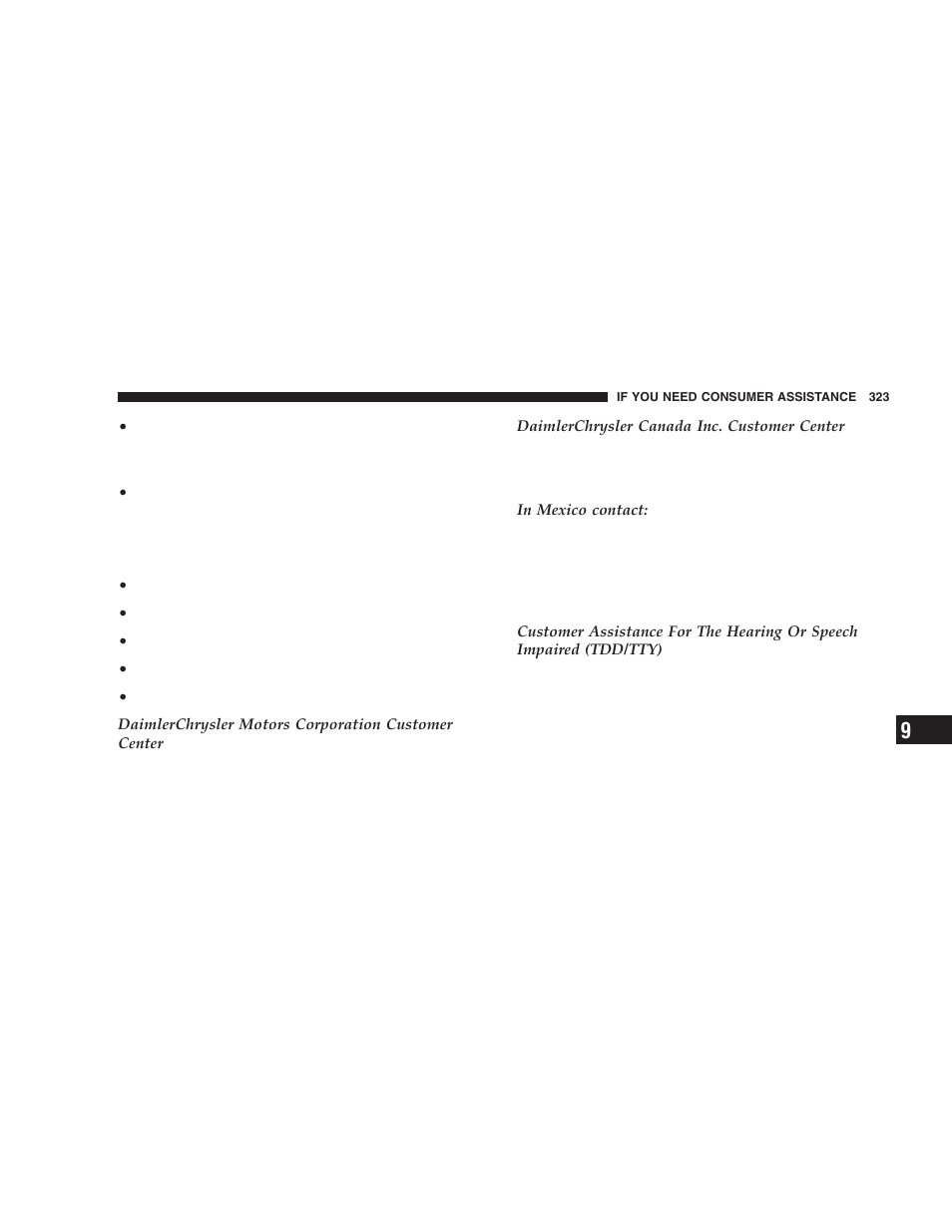 Dodge 2006 LX Magnum SRT8 User Manual | Page 323 / 344