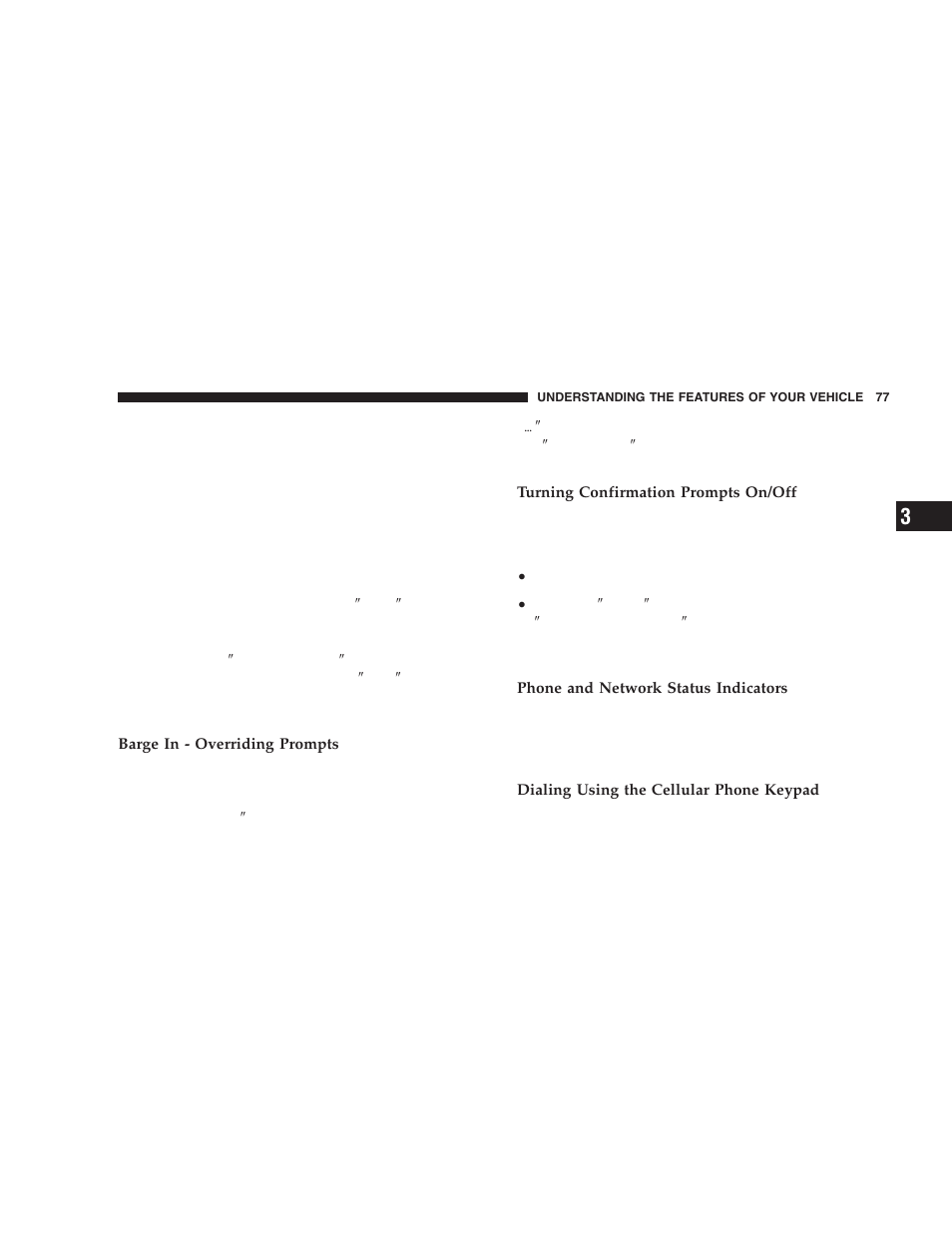 Dodge 2006 LX Magnum SRT8 User Manual | Page 77 / 344