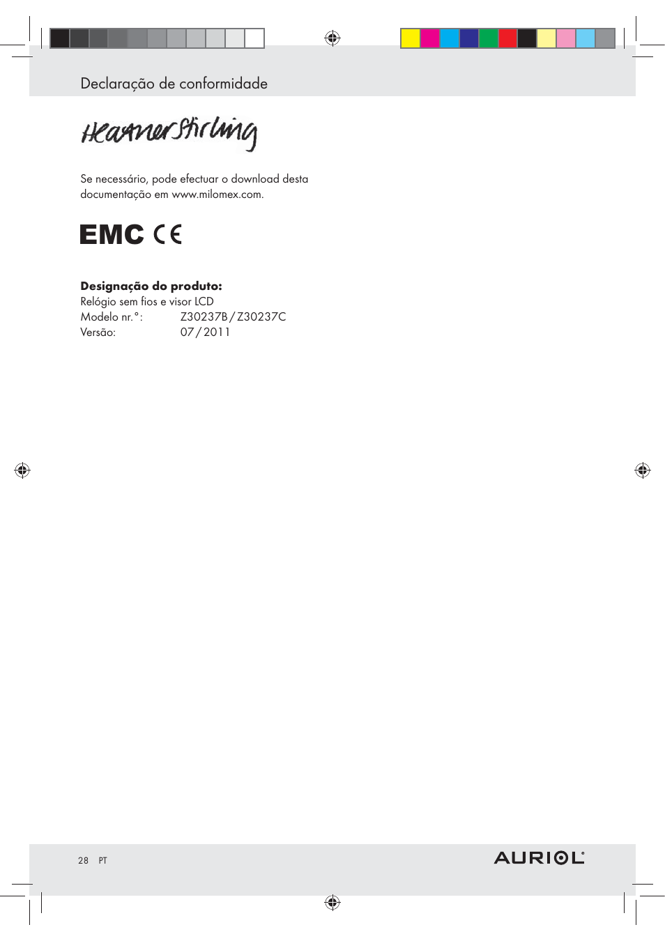 Auriol Z30237B_C User Manual | Page 28 / 45