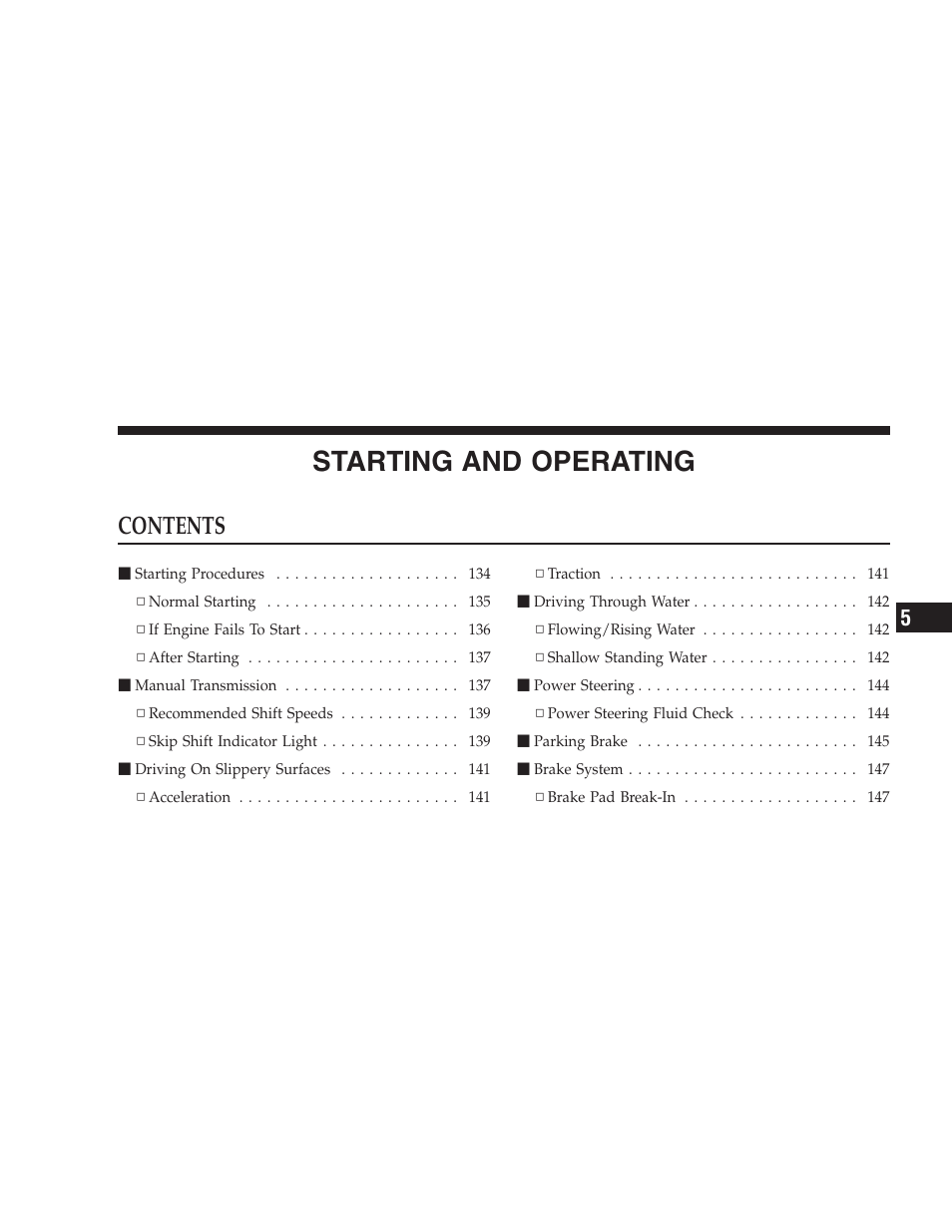 Dodge 2009 Viper User Manual | Page 133 / 299