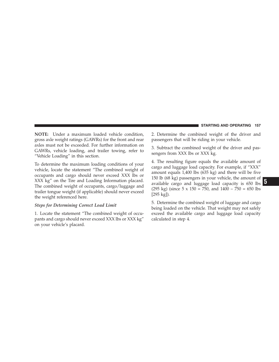 Dodge 2009 Viper User Manual | Page 159 / 299