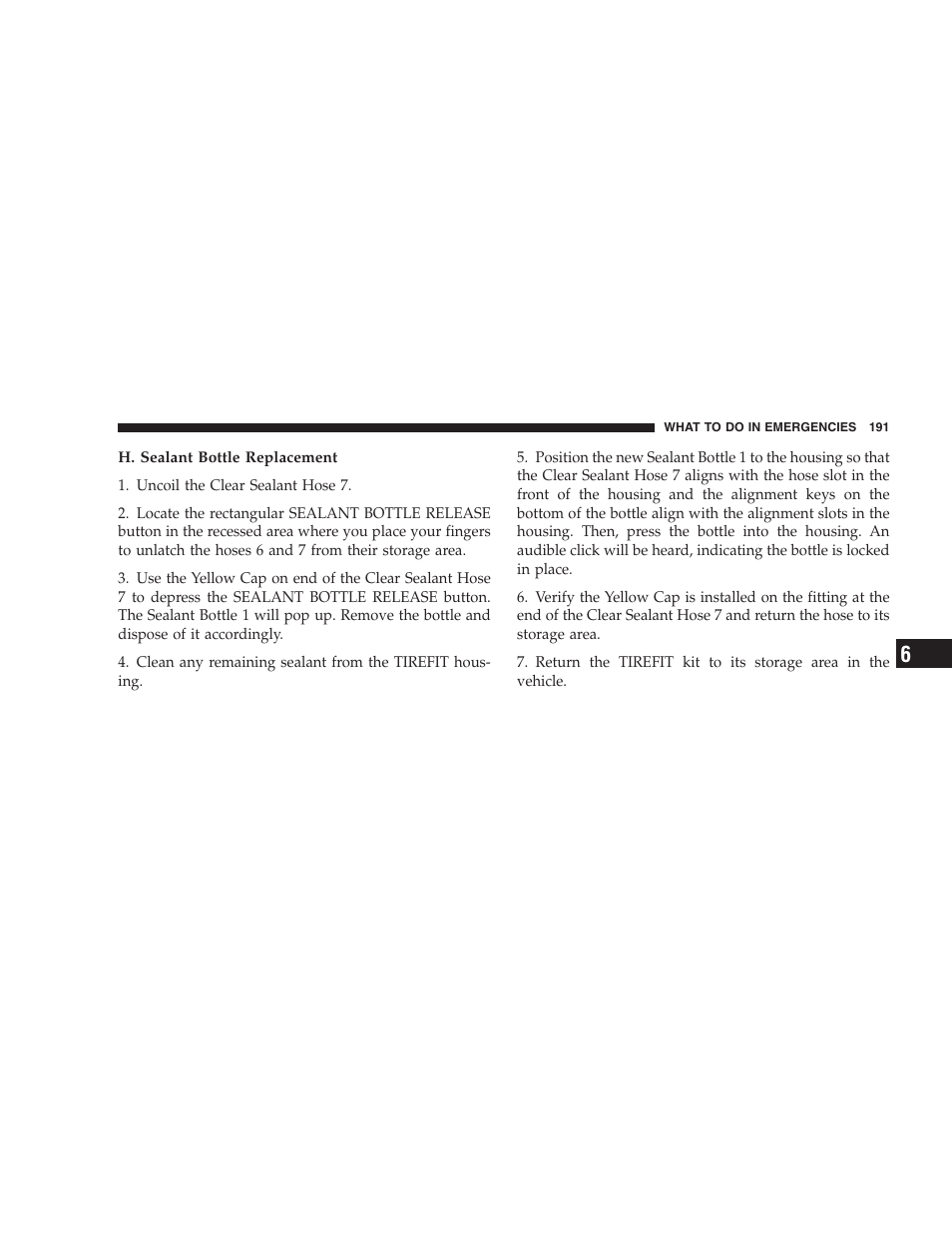 Dodge 2009 Viper User Manual | Page 193 / 299