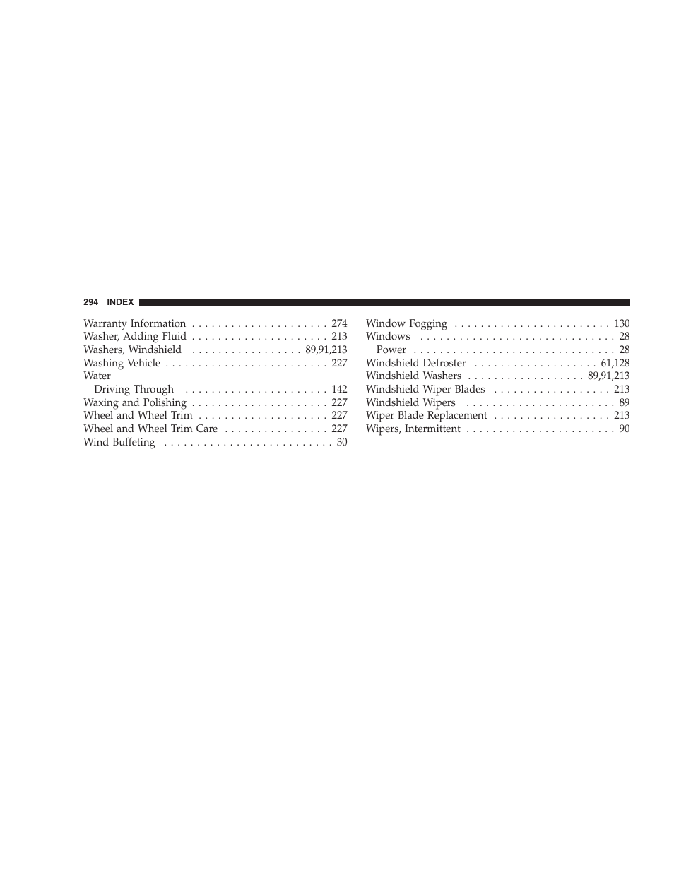 Dodge 2009 Viper User Manual | Page 296 / 299