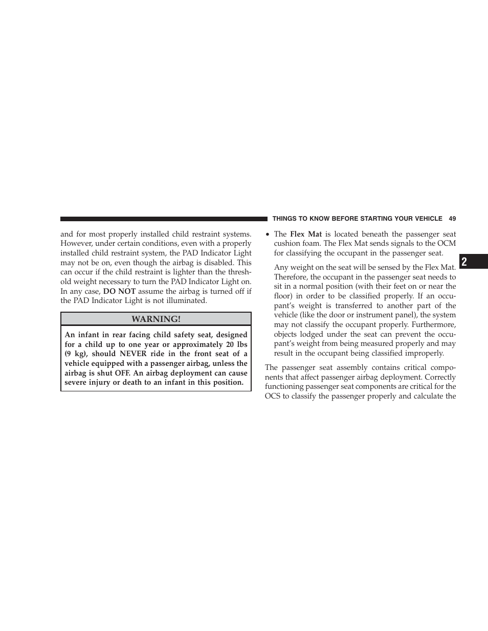 Dodge 2009 Viper User Manual | Page 51 / 299