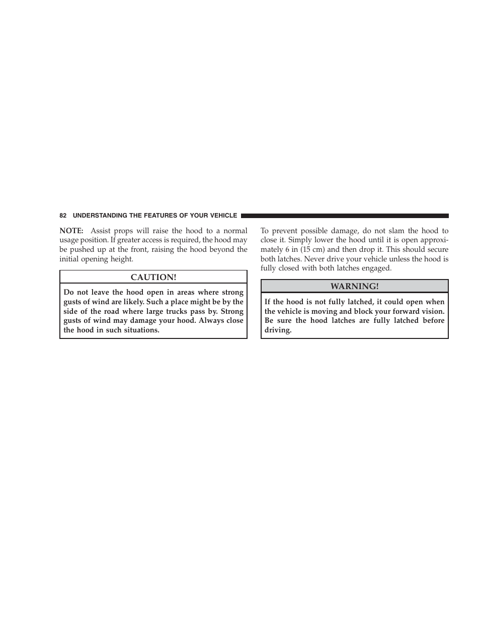 Dodge 2009 Viper User Manual | Page 84 / 299