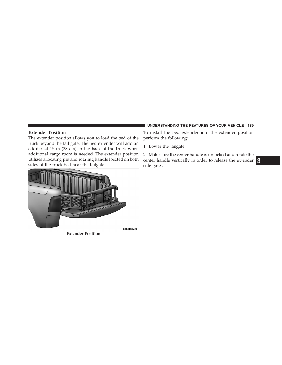 Dodge 2011 Ram 1500 User Manual | Page 190 / 622