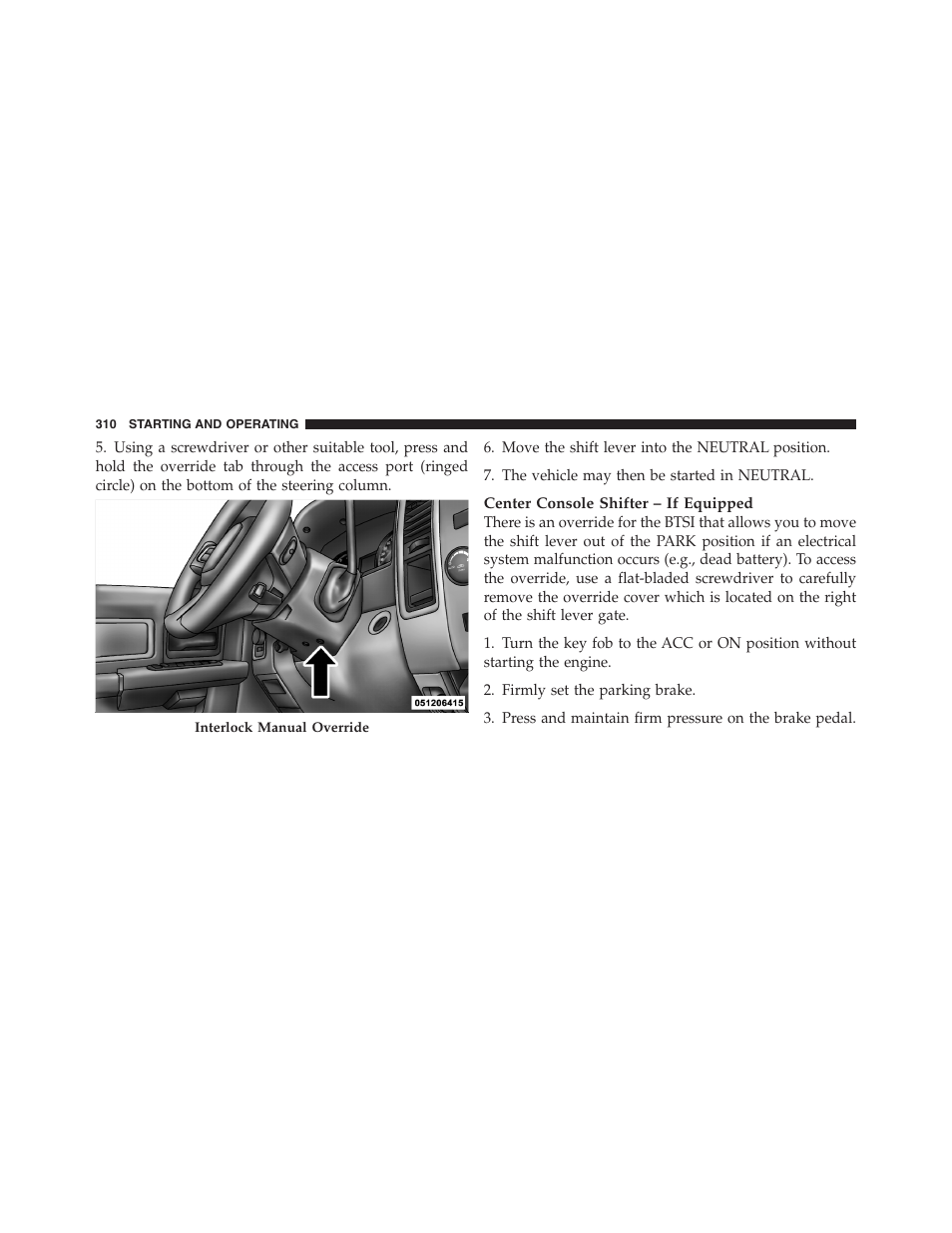 Dodge 2011 Ram 1500 User Manual | Page 311 / 622