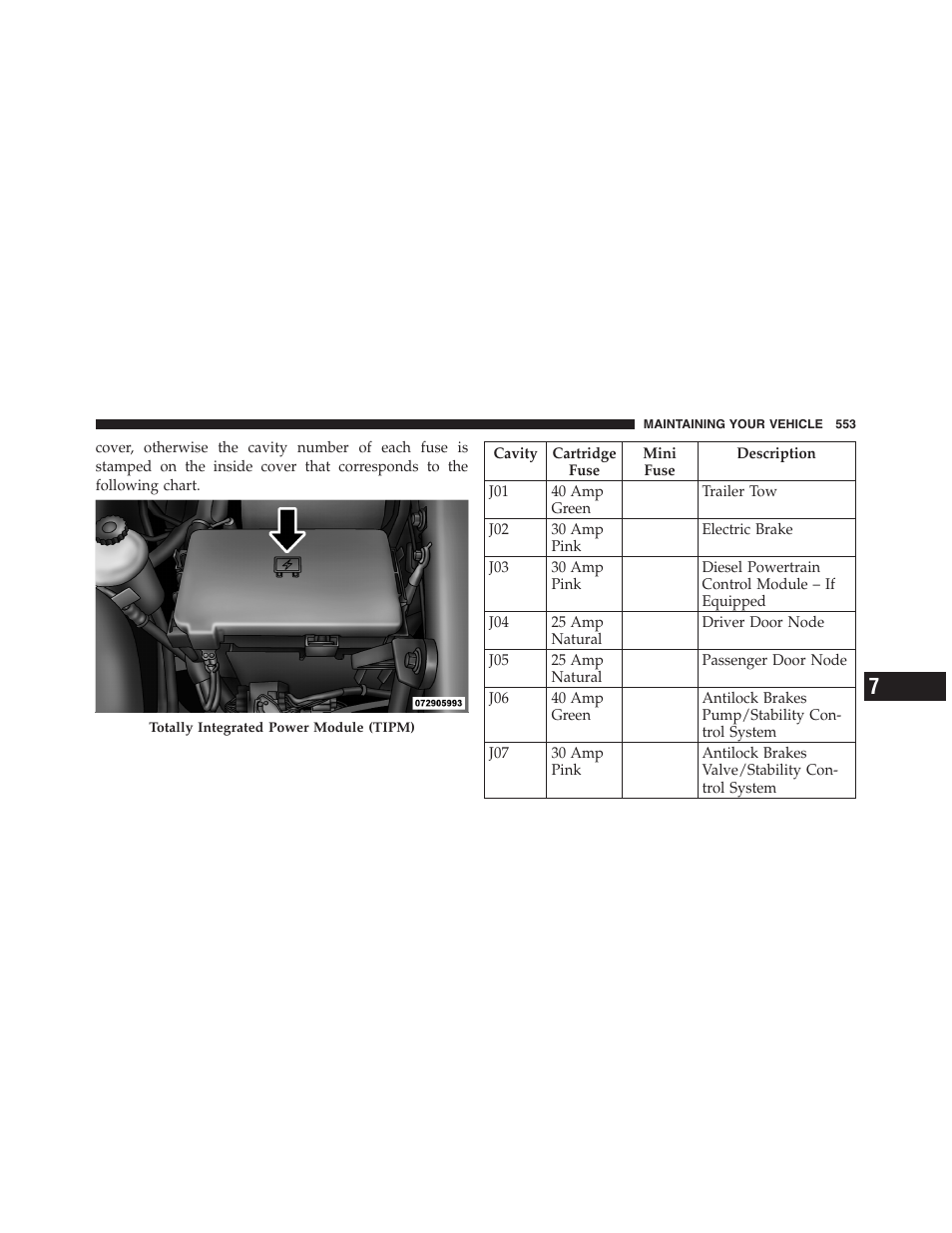 Dodge 2011 Ram 1500 User Manual | Page 554 / 622