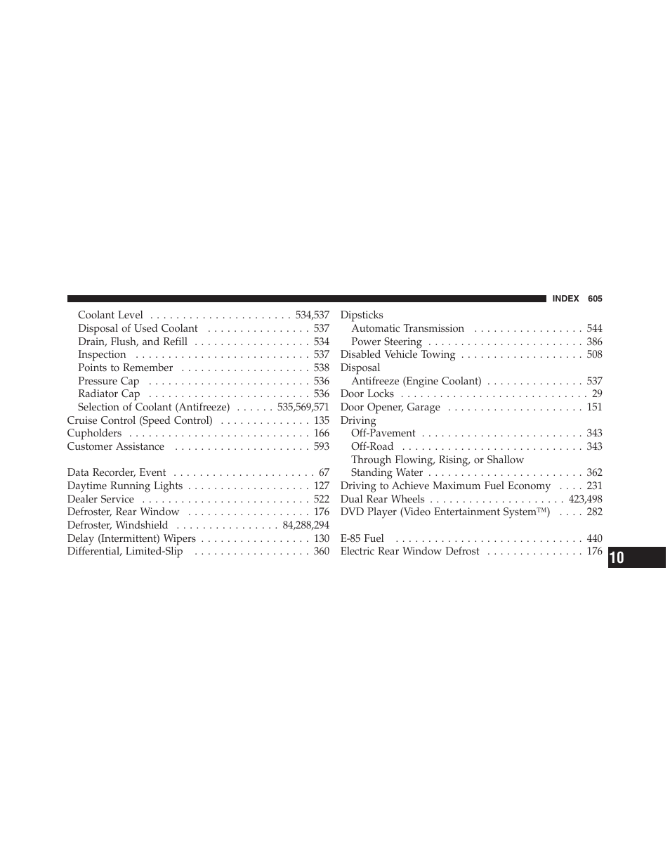 Dodge 2011 Ram 1500 User Manual | Page 606 / 622