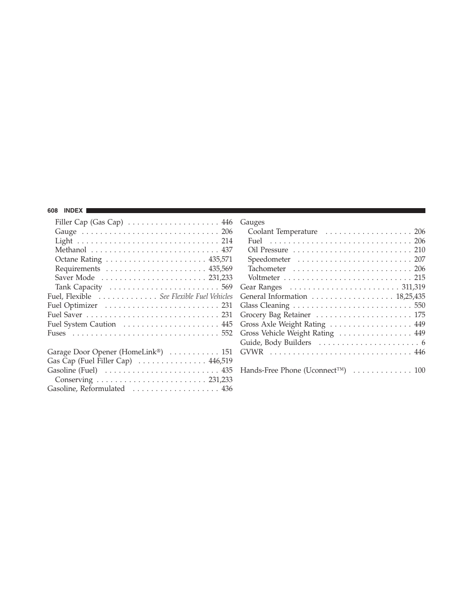 Dodge 2011 Ram 1500 User Manual | Page 609 / 622