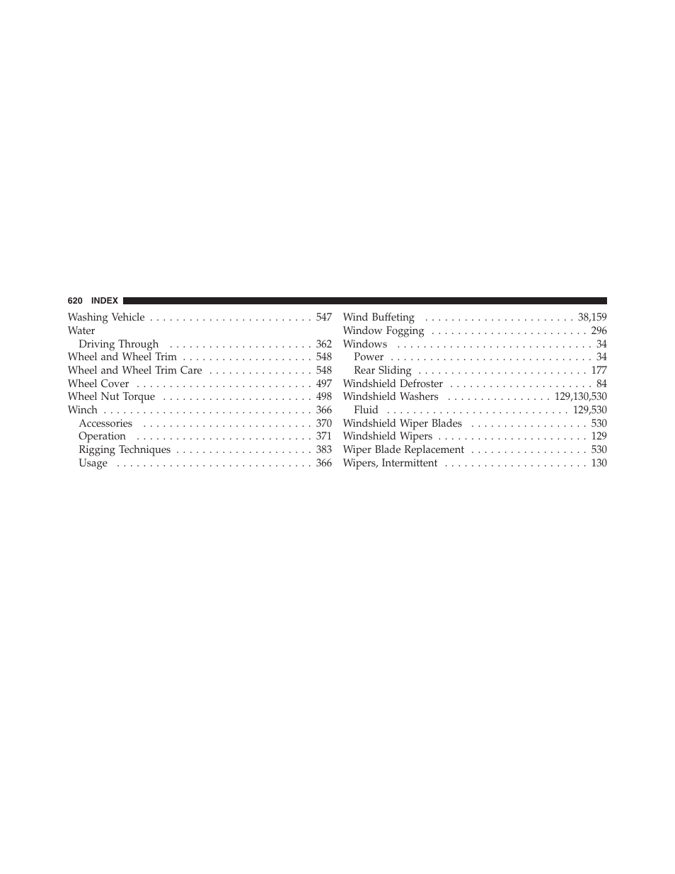 Dodge 2011 Ram 1500 User Manual | Page 621 / 622