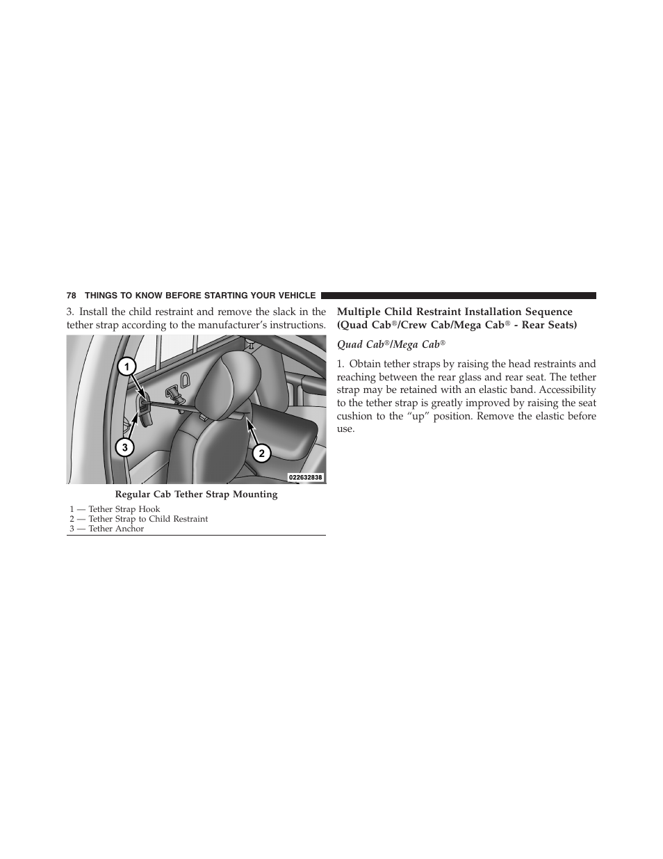 Dodge 2011 Ram 1500 User Manual | Page 79 / 622