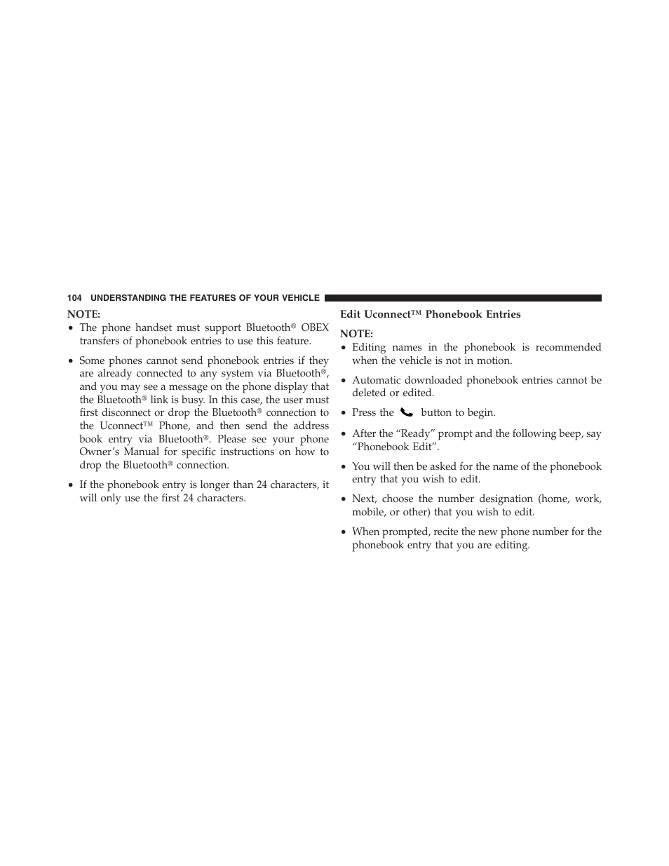 Automatic dimming mirror — if equipped, Outside mirrors | Dodge 2011 Nitro User Manual | Page 105 / 484