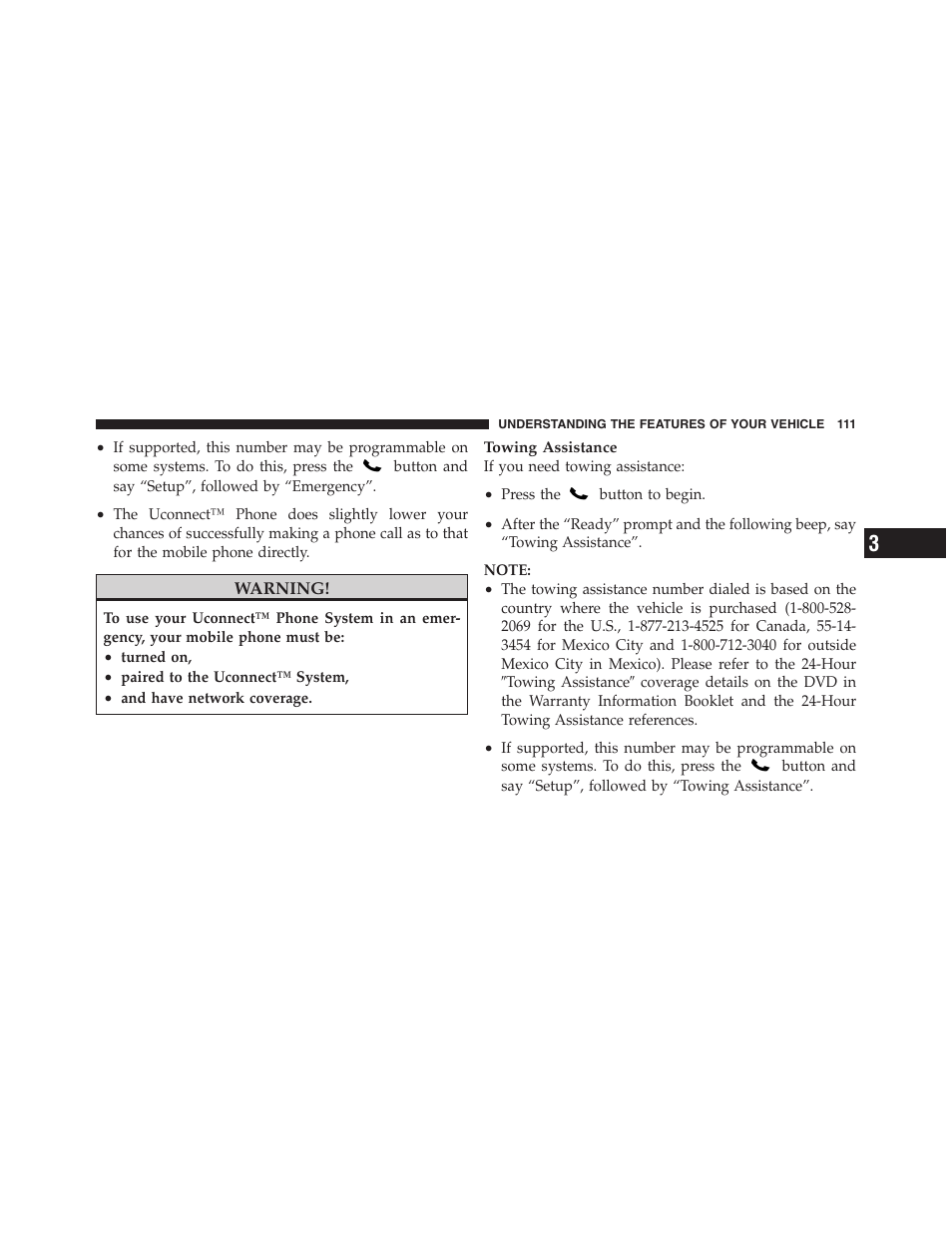 Dodge 2011 Nitro User Manual | Page 112 / 484