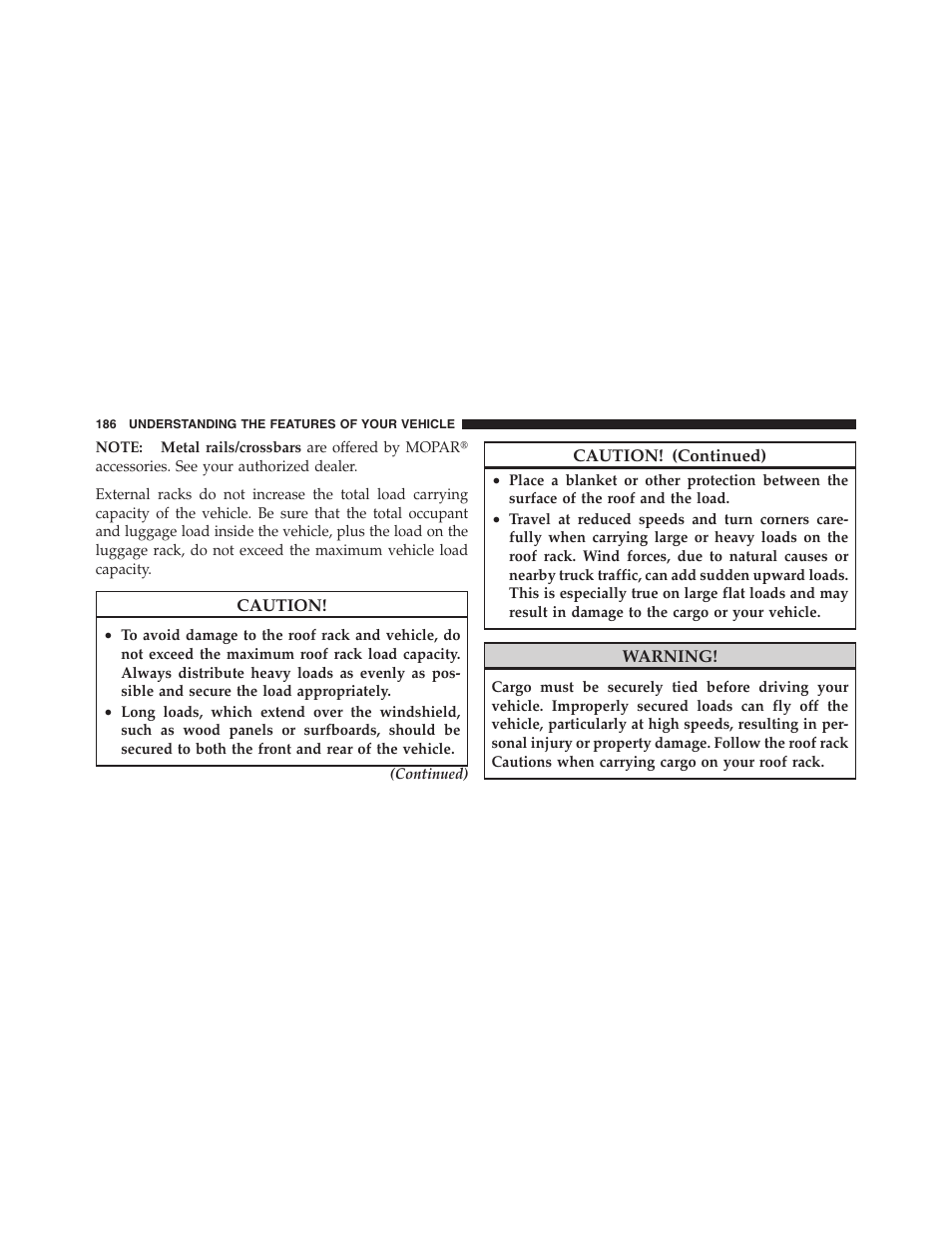 General information | Dodge 2011 Nitro User Manual | Page 187 / 484