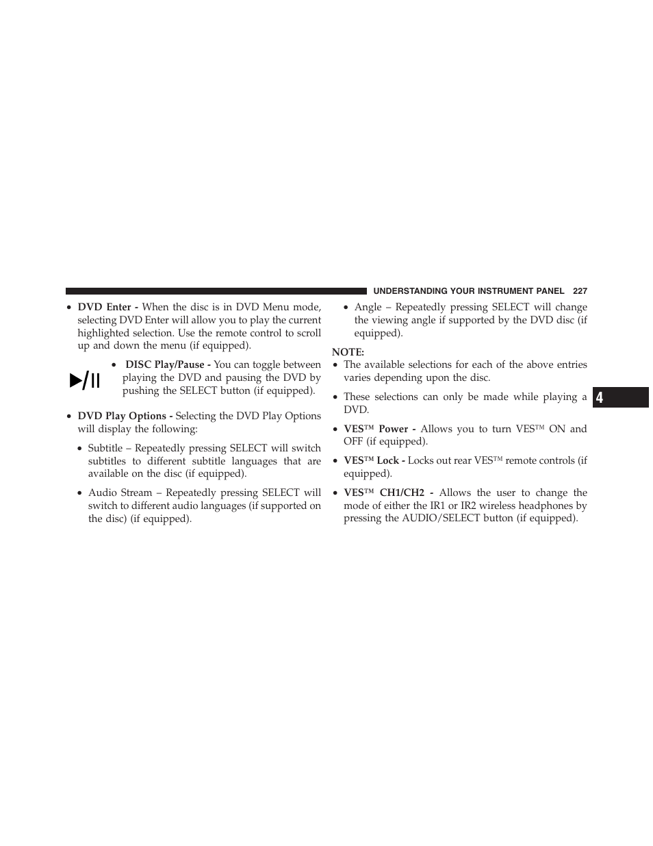 Compass/temperature display | Dodge 2011 Nitro User Manual | Page 228 / 484