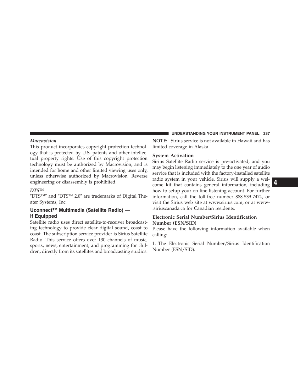 Personal settings, Customer-programmable features) | Dodge 2011 Nitro User Manual | Page 238 / 484