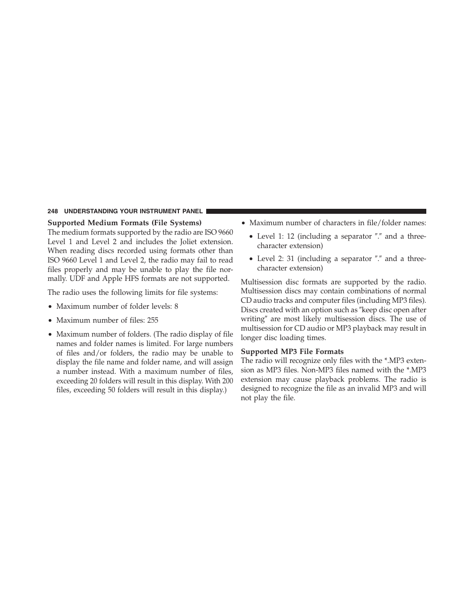 Dodge 2011 Nitro User Manual | Page 249 / 484