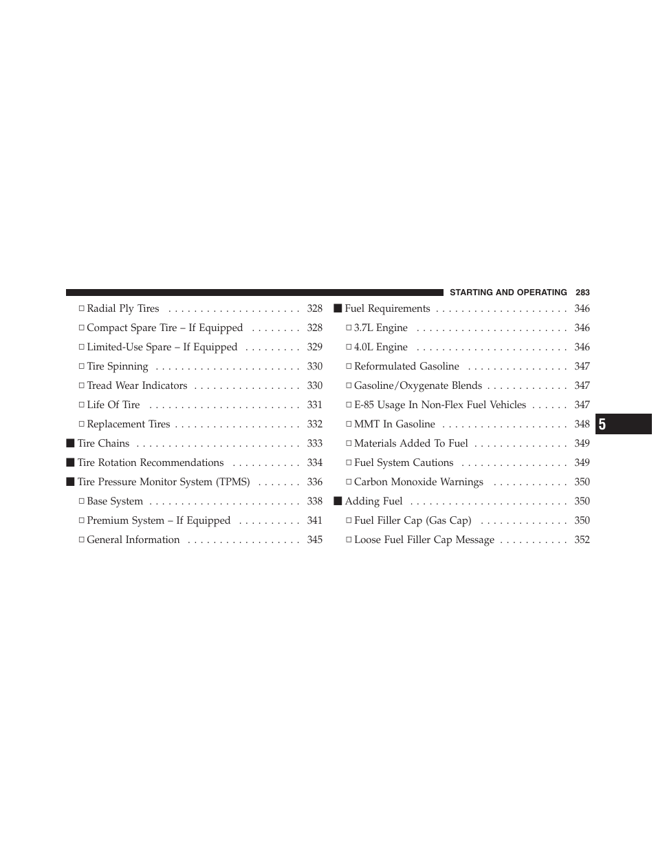 Uconnect™ multimedia (satellite radio), If equipped | Dodge 2011 Nitro User Manual | Page 284 / 484