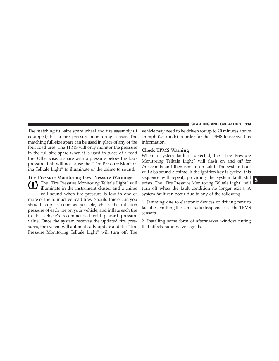 Electronic brake control system, Anti-lock brake system (abs), Traction control system (tcs) | Dodge 2011 Nitro User Manual | Page 340 / 484