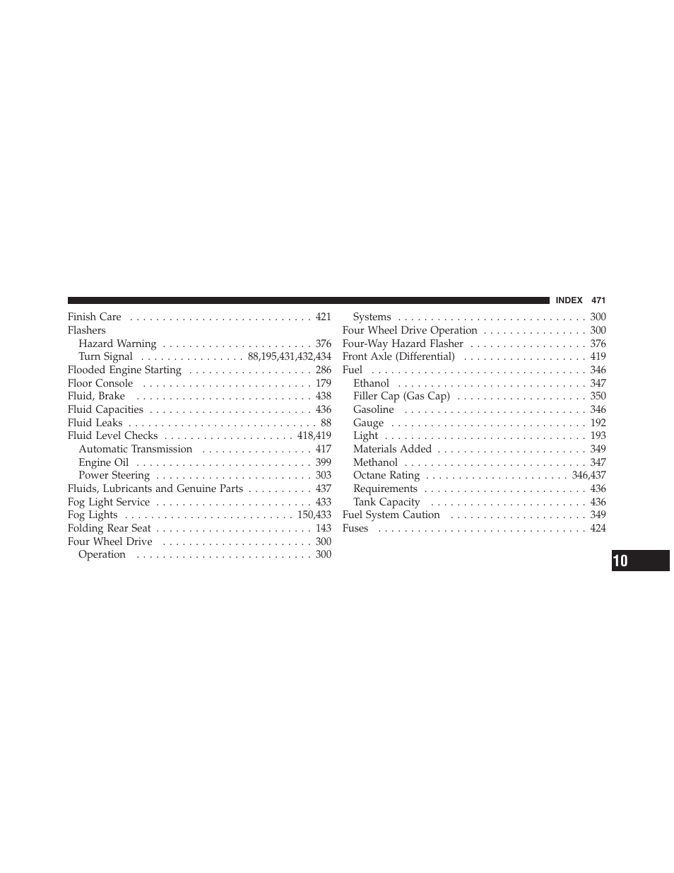 Right front turn signal, Front side marker | Dodge 2011 Nitro User Manual | Page 472 / 484