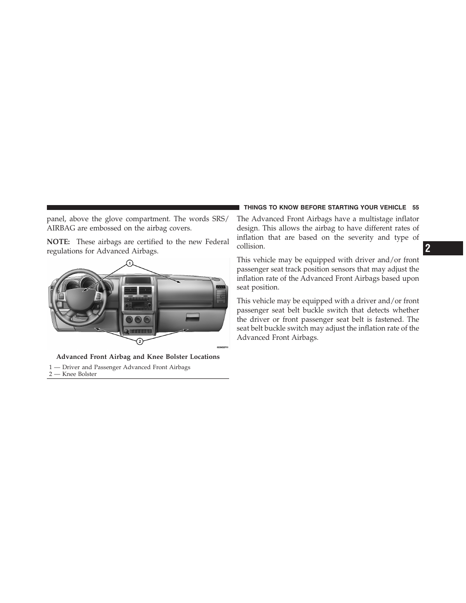 Seat belts in passenger seating positions, Automatic locking retractors (alr), Mode — if equipped | Dodge 2011 Nitro User Manual | Page 56 / 484