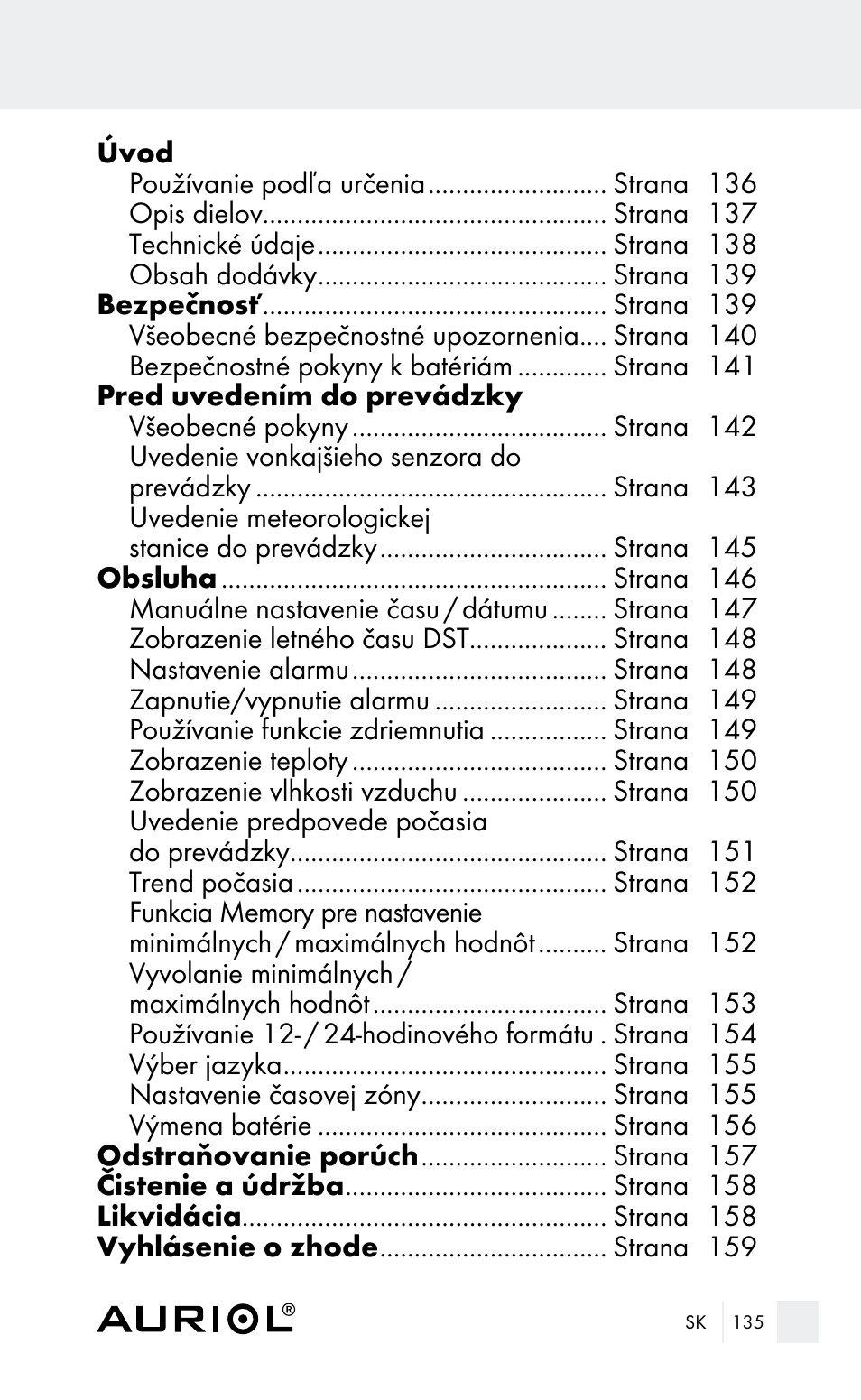 Auriol Z29962E_F User Manual | Page 135 / 212