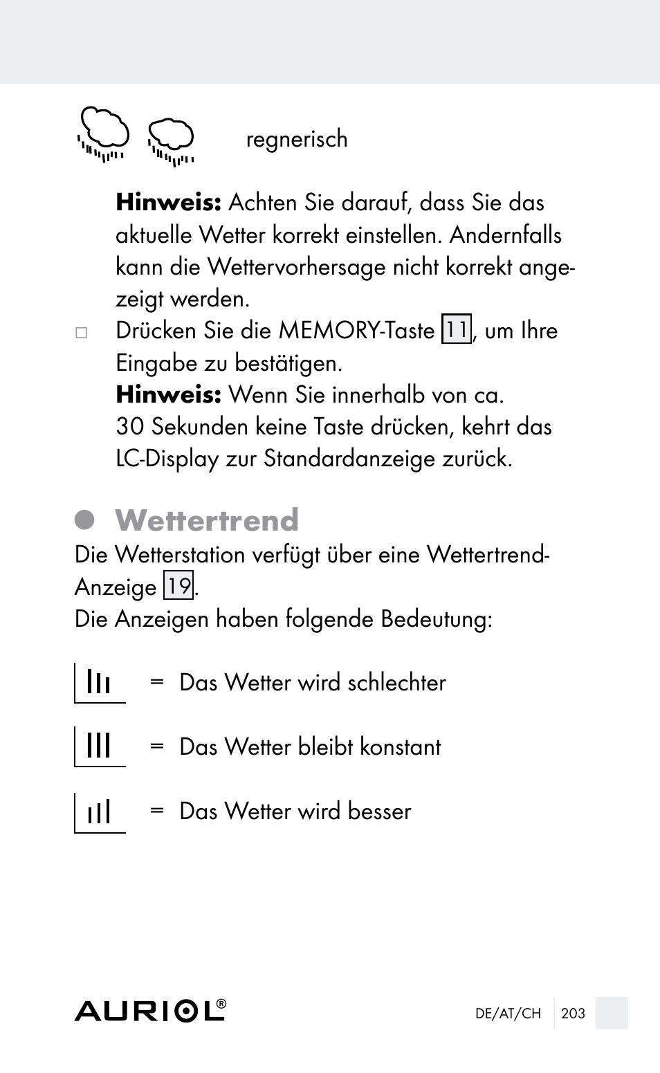 Wettertrend | Auriol Z29962E_F User Manual | Page 203 / 212