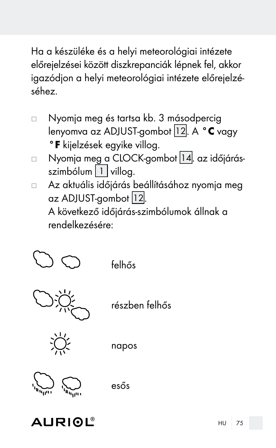 Auriol Z29962E_F User Manual | Page 75 / 212