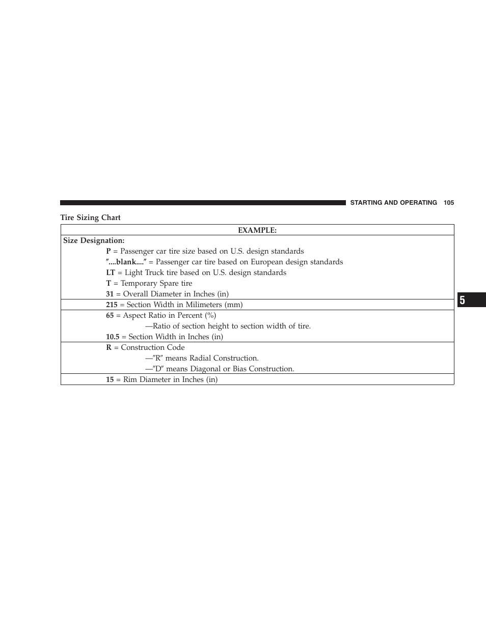 Dodge 2005 PL Neon SRT4 User Manual | Page 105 / 216