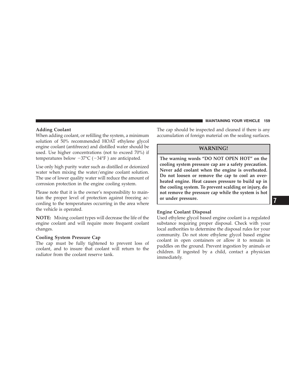 Dodge 2005 PL Neon SRT4 User Manual | Page 159 / 216