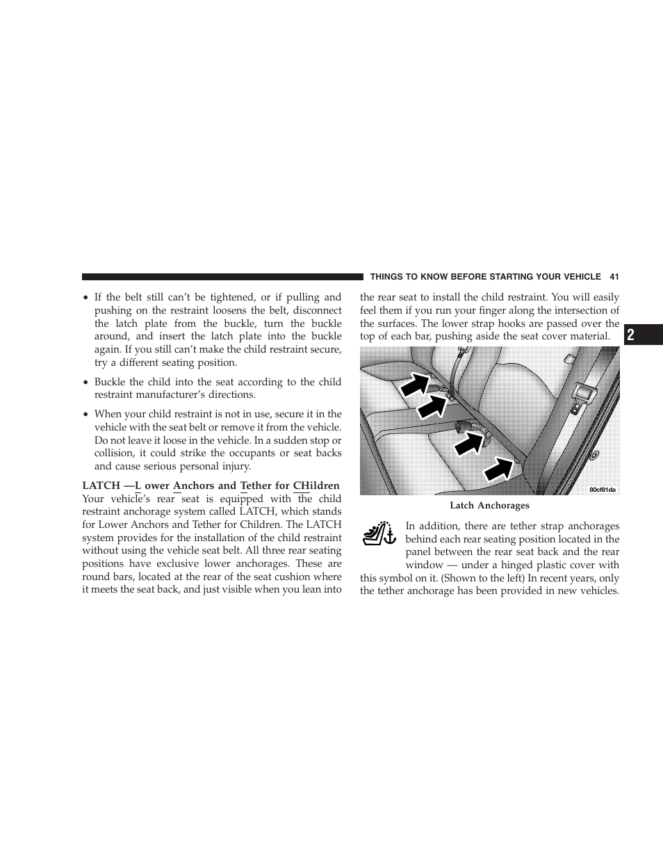 Dodge 2005 PL Neon SRT4 User Manual | Page 41 / 216