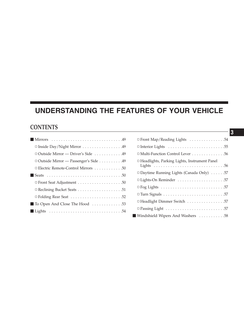 Dodge 2005 PL Neon SRT4 User Manual | Page 47 / 216