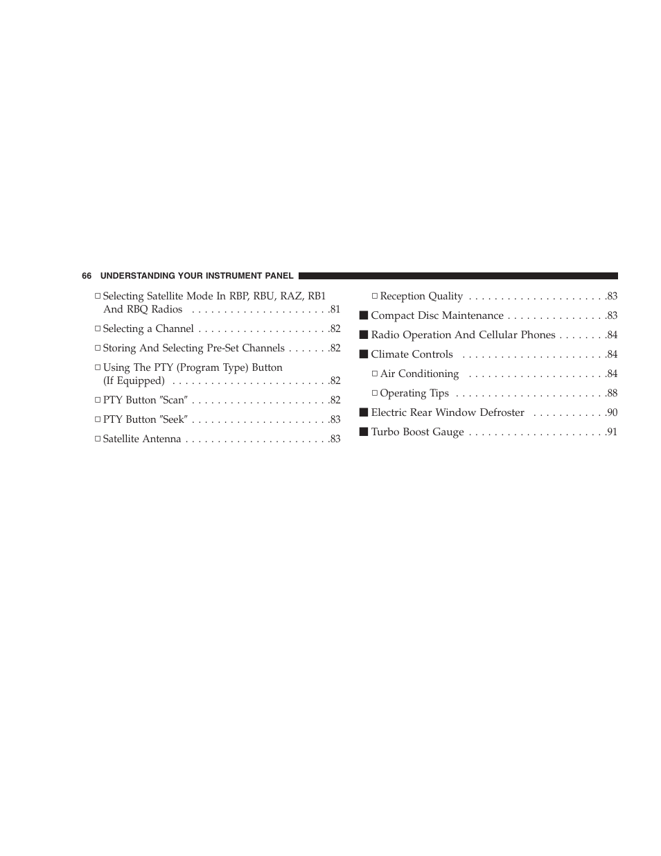 Dodge 2005 PL Neon SRT4 User Manual | Page 66 / 216