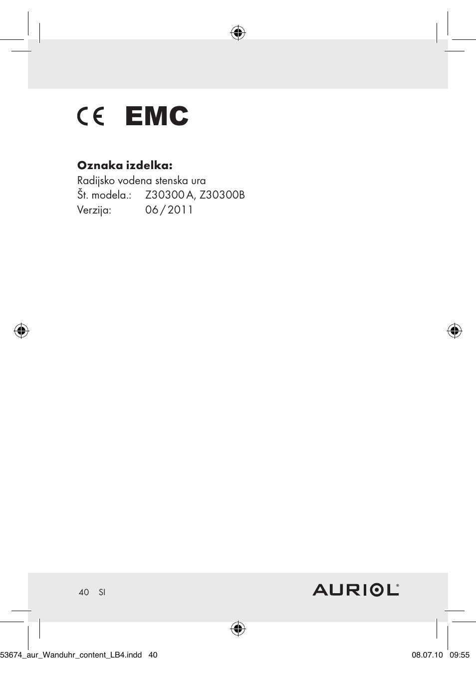 Auriol Z30300A_B User Manual | Page 38 / 65