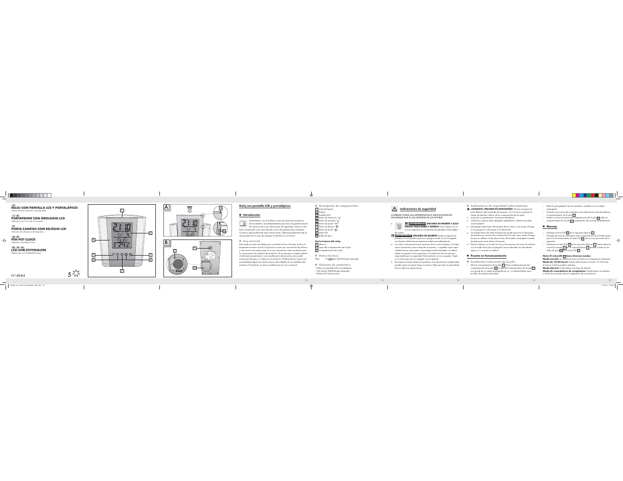 Auriol H14044 User Manual | 8 pages
