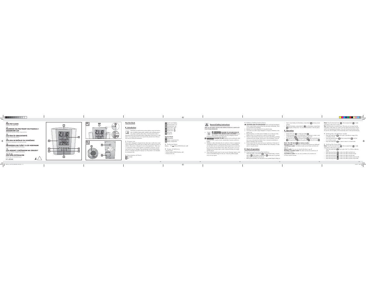 Auriol H14044 User Manual | 10 pages