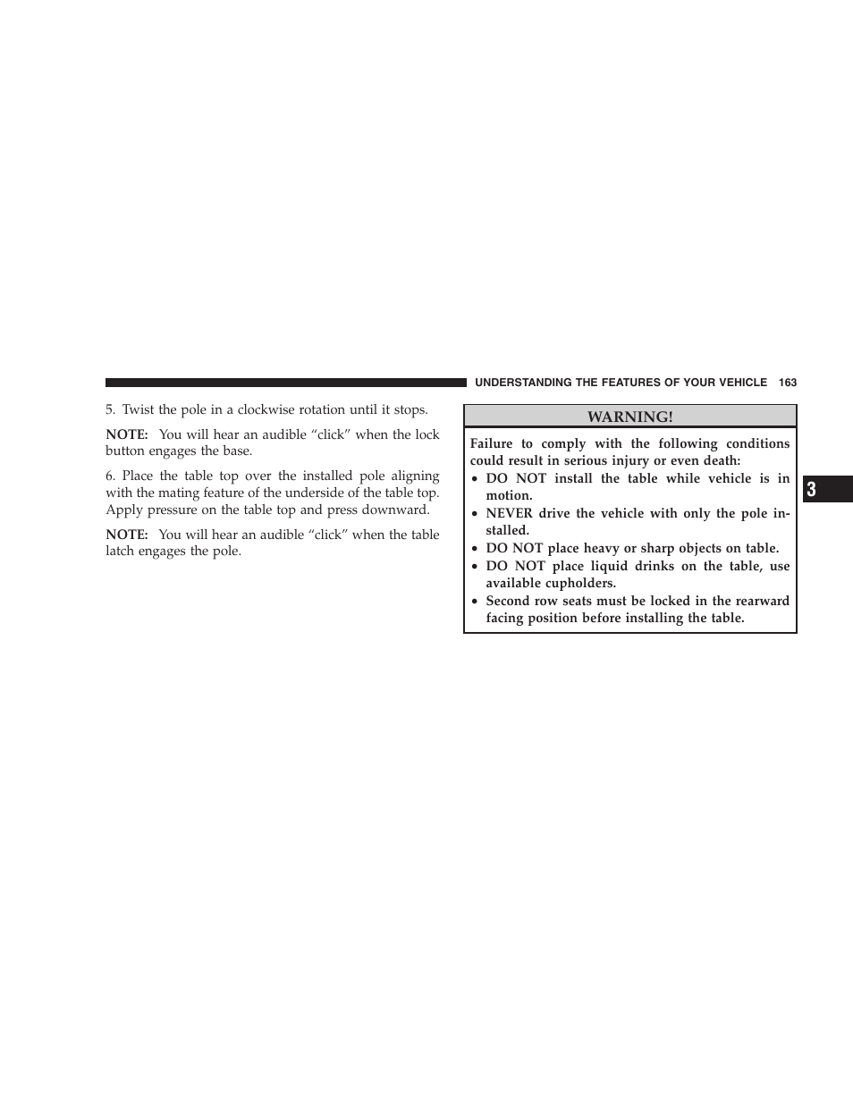 Dodge 2009 Caravan User Manual | Page 165 / 535