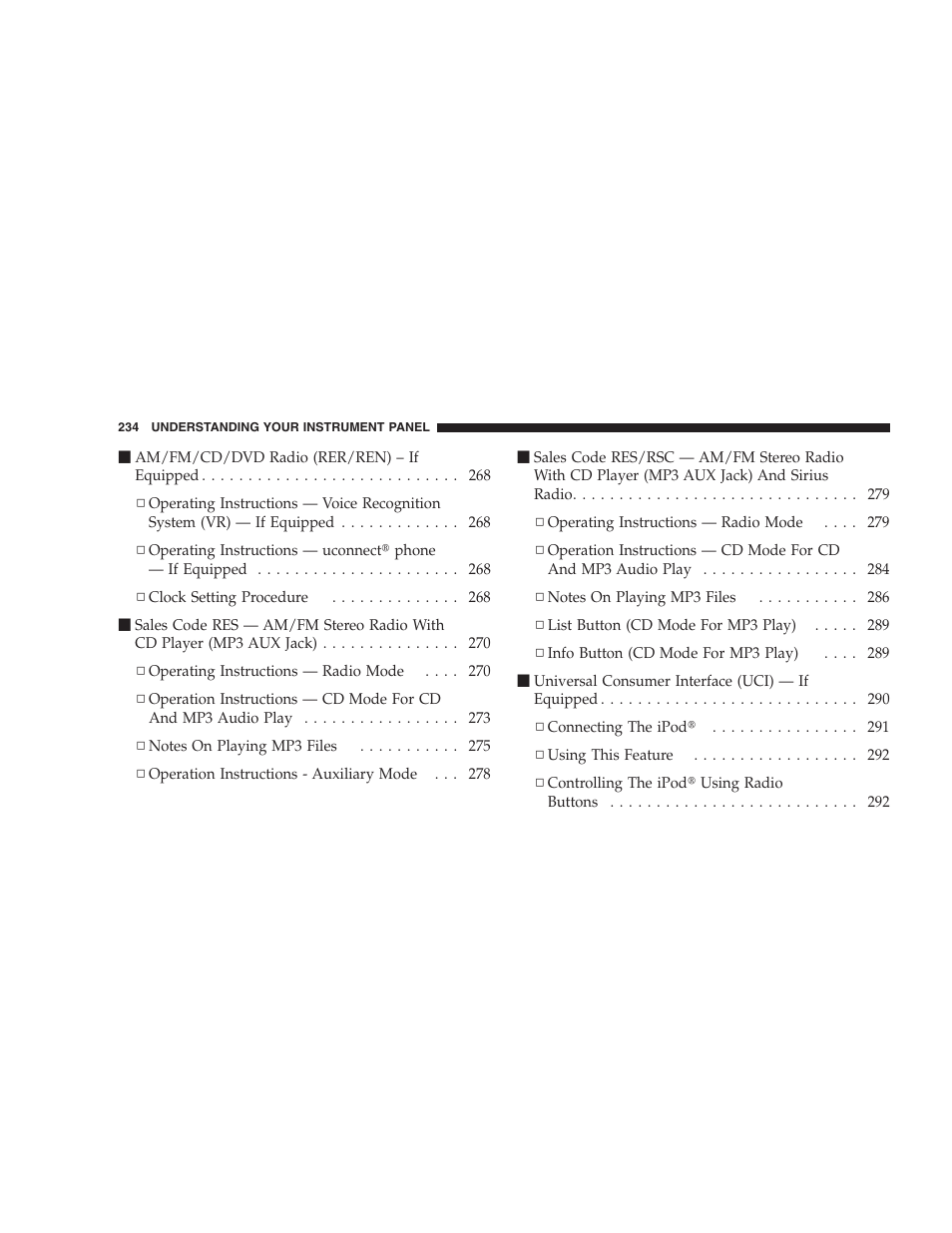 Dodge 2009 Caravan User Manual | Page 236 / 535