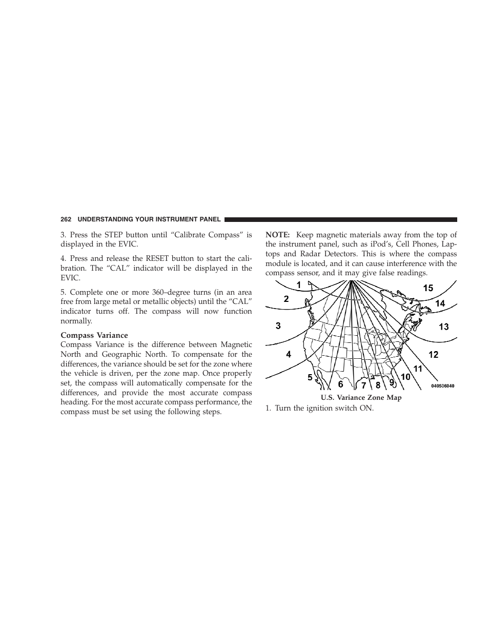 Dodge 2009 Caravan User Manual | Page 264 / 535