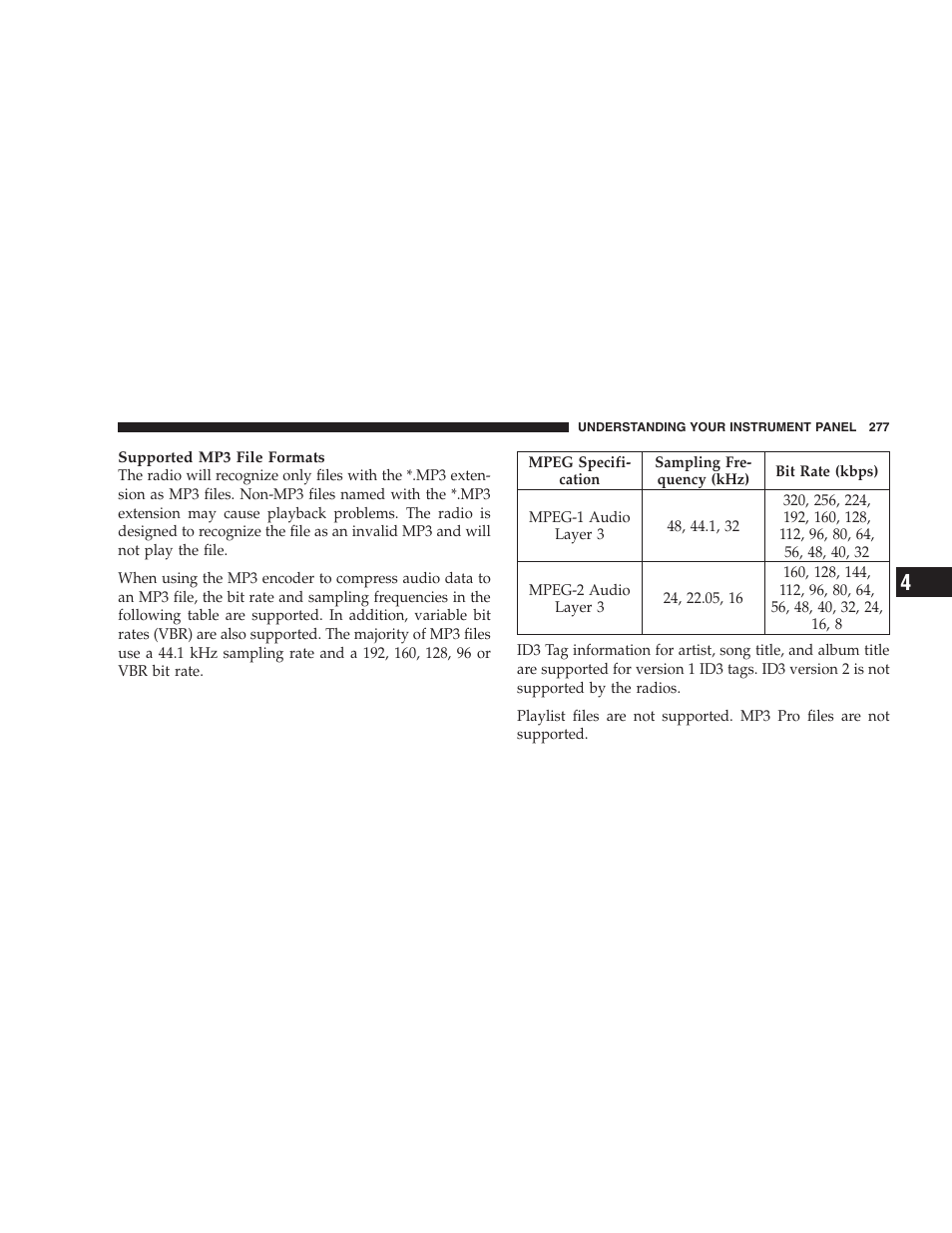 Dodge 2009 Caravan User Manual | Page 279 / 535