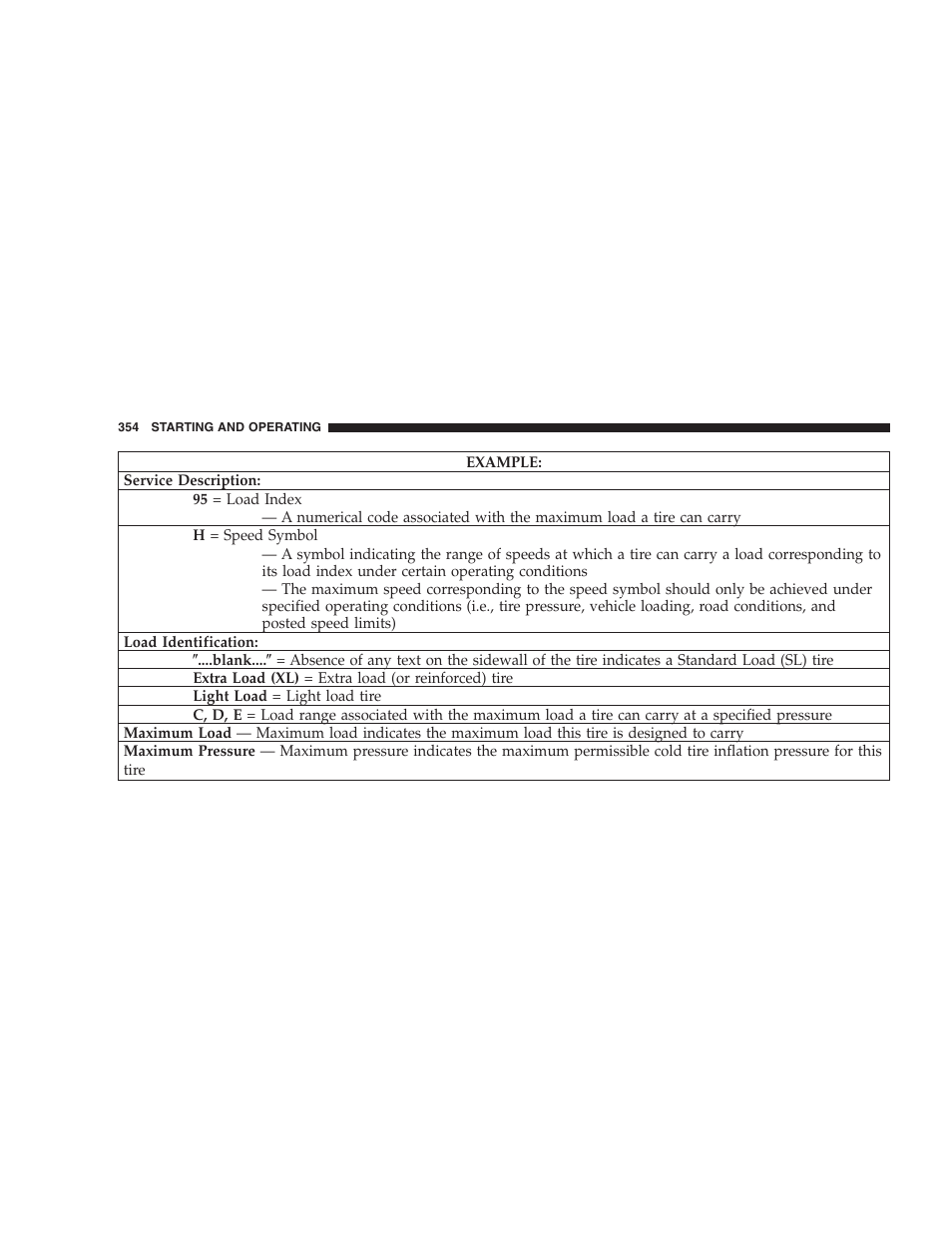 Dodge 2009 Caravan User Manual | Page 356 / 535