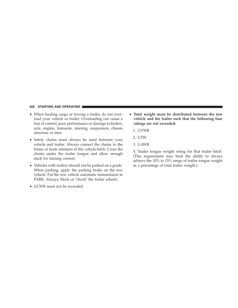Dodge 2009 Caravan User Manual | Page 404 / 535