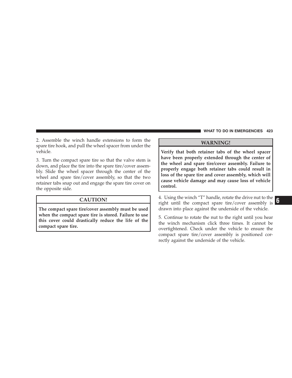 Dodge 2009 Caravan User Manual | Page 425 / 535