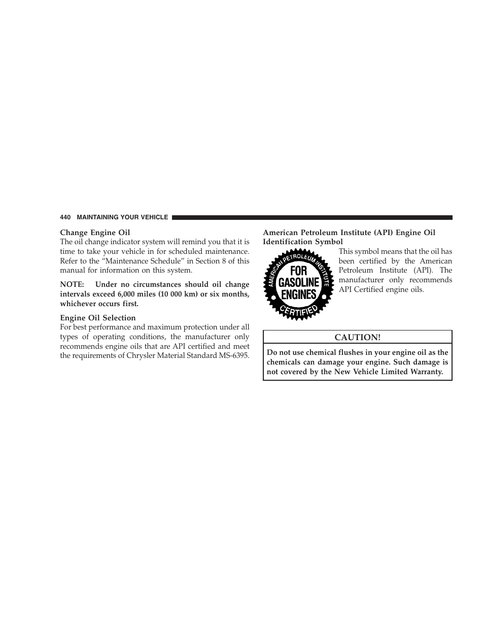 Dodge 2009 Caravan User Manual | Page 442 / 535