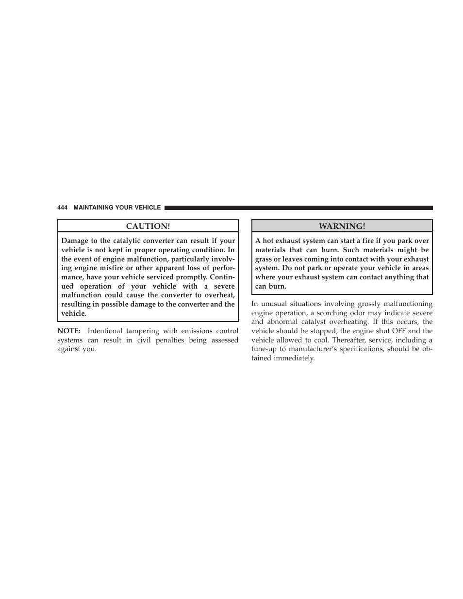 Dodge 2009 Caravan User Manual | Page 446 / 535
