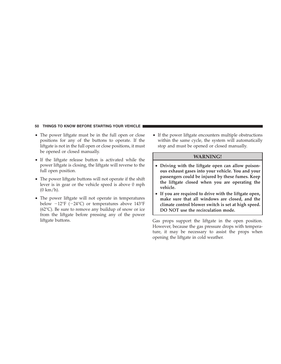 Dodge 2009 Caravan User Manual | Page 52 / 535