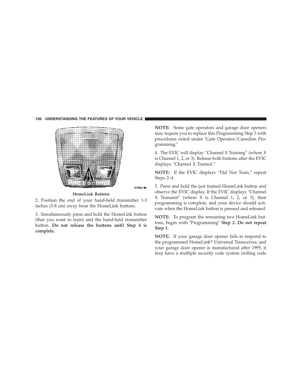 Dodge 2007 Charger SRT8 User Manual | Page 106 / 352